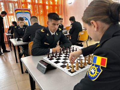 Șah, strategie și fair-play la Școala Militară de Maiștri Militari a Forțelor Navale