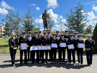 Școala Militară de Maiștri Militari a Forțelor Navale, reprezentată cu succes la Sesiunea de Comunicări Științifice a Elevilor de la Sibiu